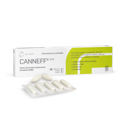 cbd čípky canneff