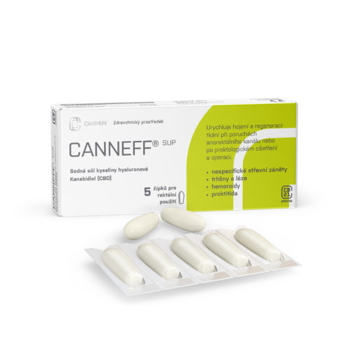 cbd čípky canneff